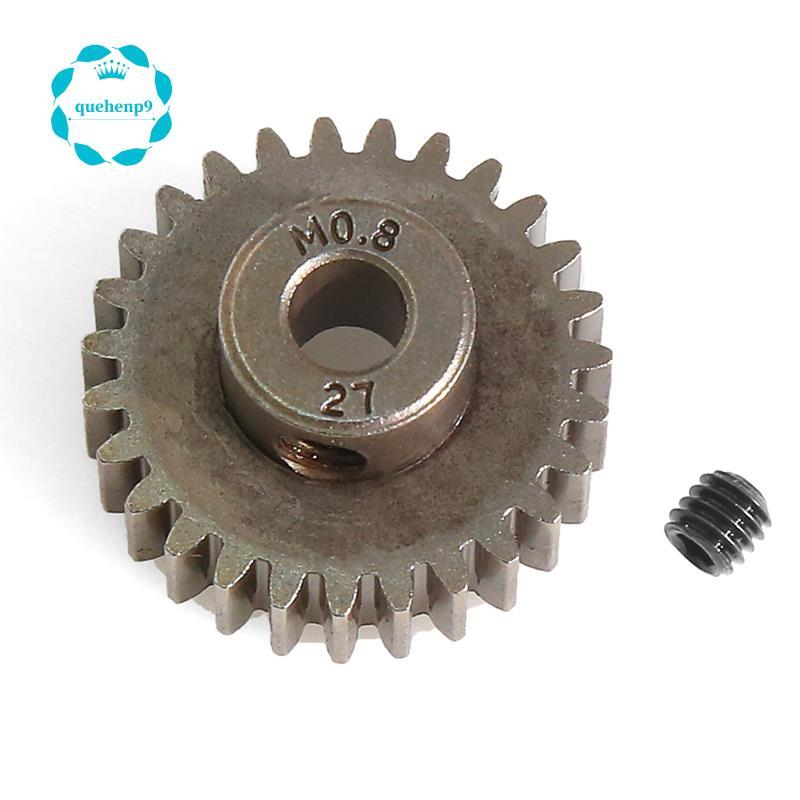 [Fast Q9]M0.8 27Tมอเตอร์เกียร์ Pinion Gear 5647 สําหรับ UDR Unlimited Desert Racer 1/7 RC รถอะไหล่อั
