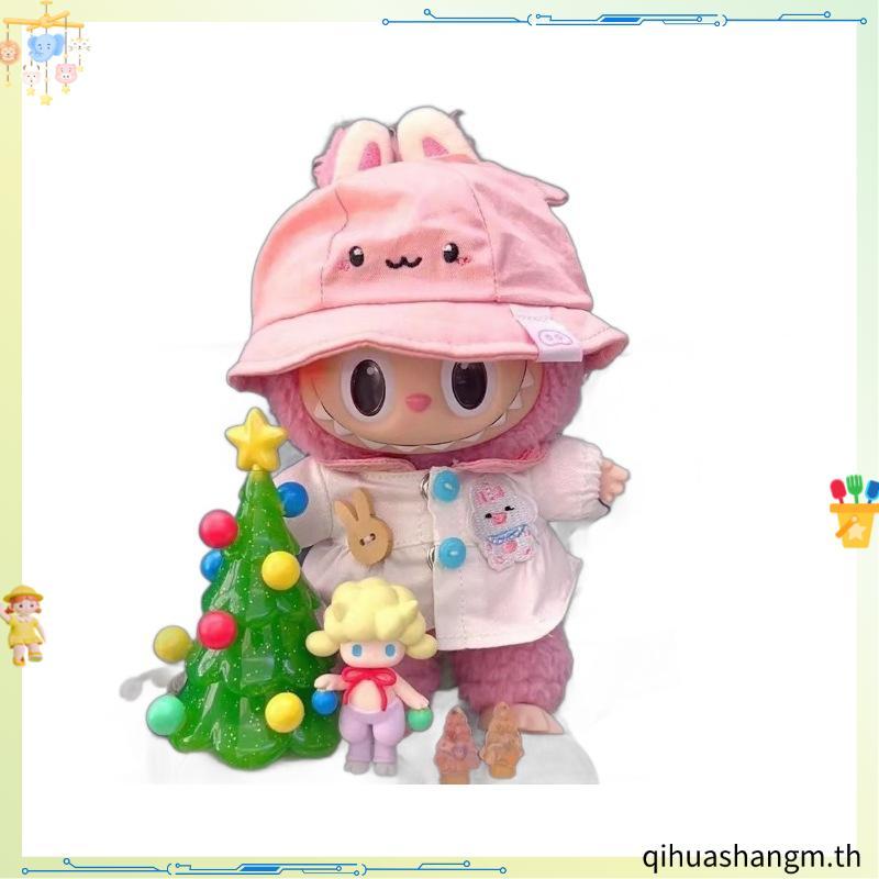 【พร้อมส่ง】labubu macaron ลาบูบูมาการอง（เสื้อผ้า） labubu mokoko ชุด labubu macaron labubu macaron สุ่