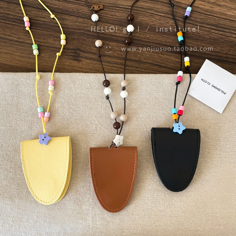 Dopamine Beaded Glasses Clip Necklace Women Holiday Style Accessories