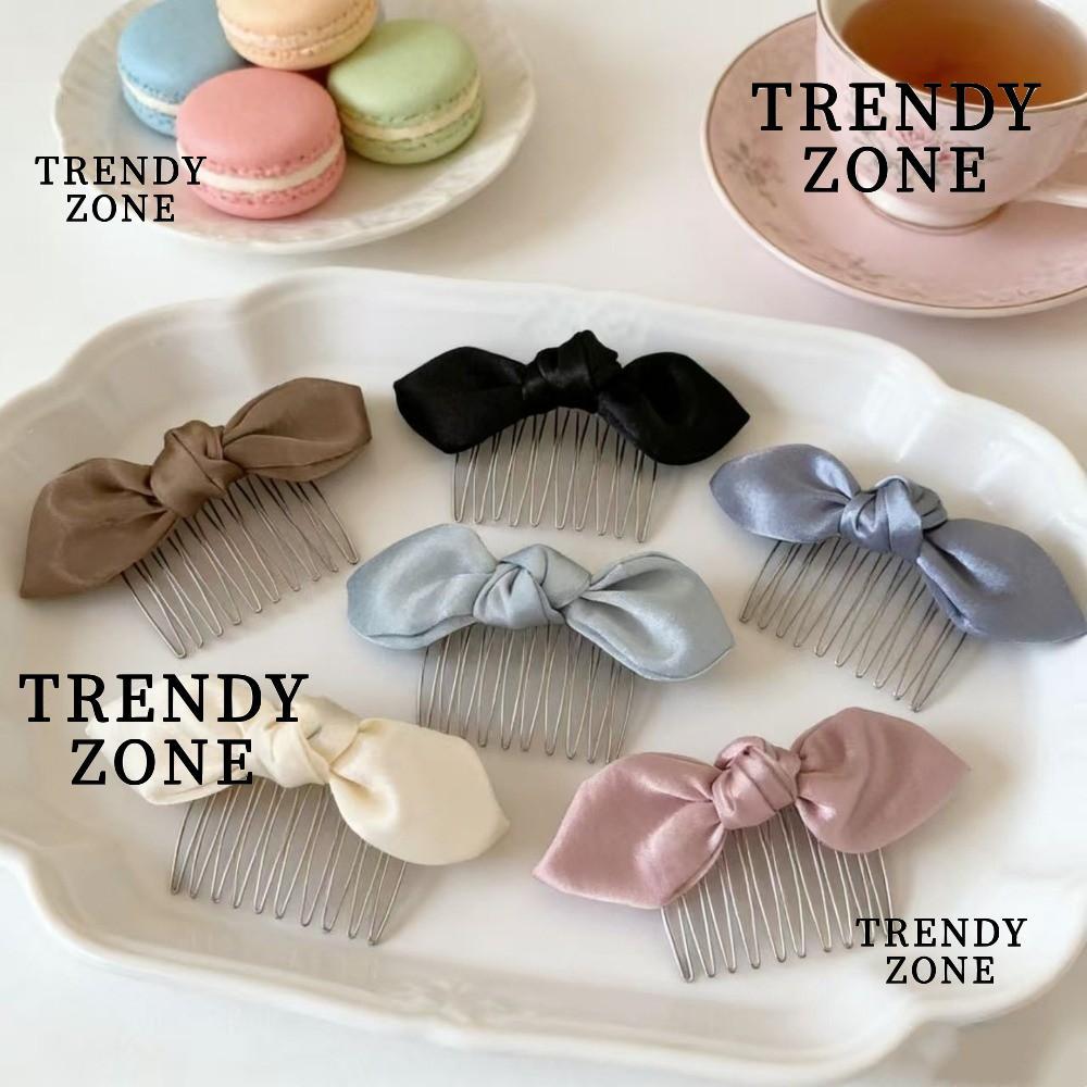 TRENDYZONE หวีและกิ๊บติดผม สไตล์เกาหลี เครื่องประดับผมสำหรับใช้วัน ๆ