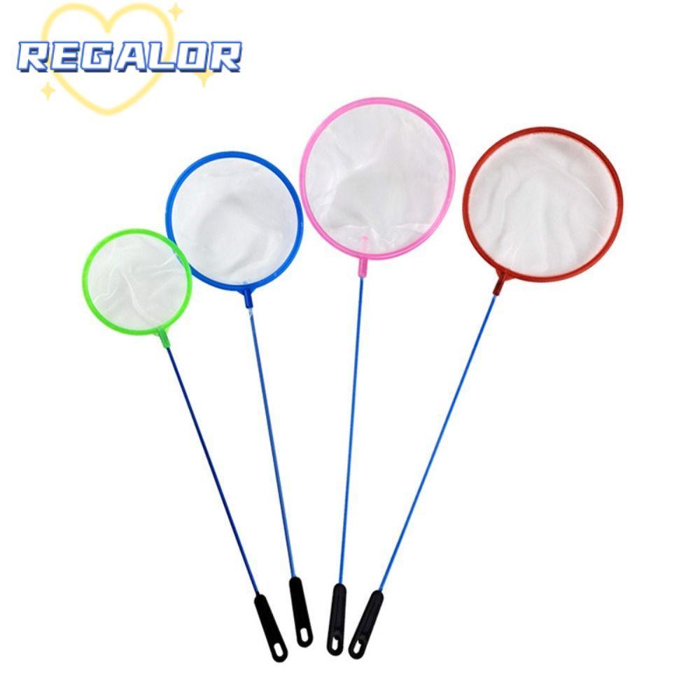 REGOR0G ตู้ปลาขนาดเล็ก, กุ้งตู้ปลาพลาสติกอ่อน, เศษเศษอาหารสีสุ่ม ตาข่ายละเอียด บ่อเล็ก