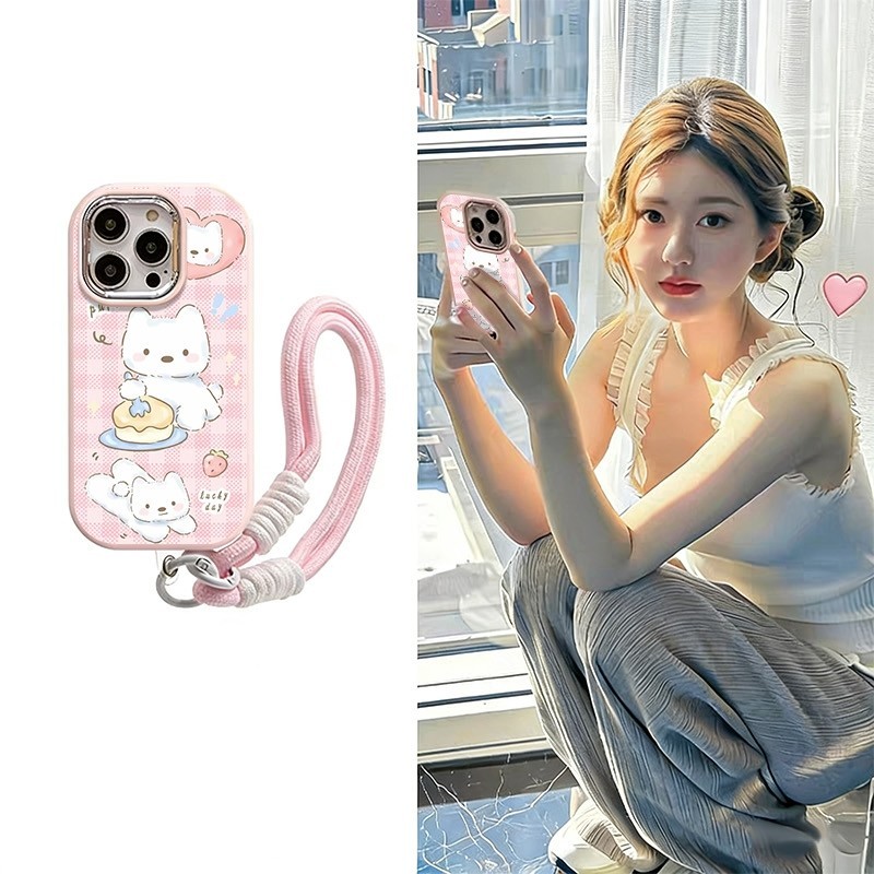 GAGO สร้อยข้อมือ+เคส Samsung A55 A35 5G A24 A25 A30 A20 M10S M20S A31 A32 A33 A34 A50 A50S A30S A51 