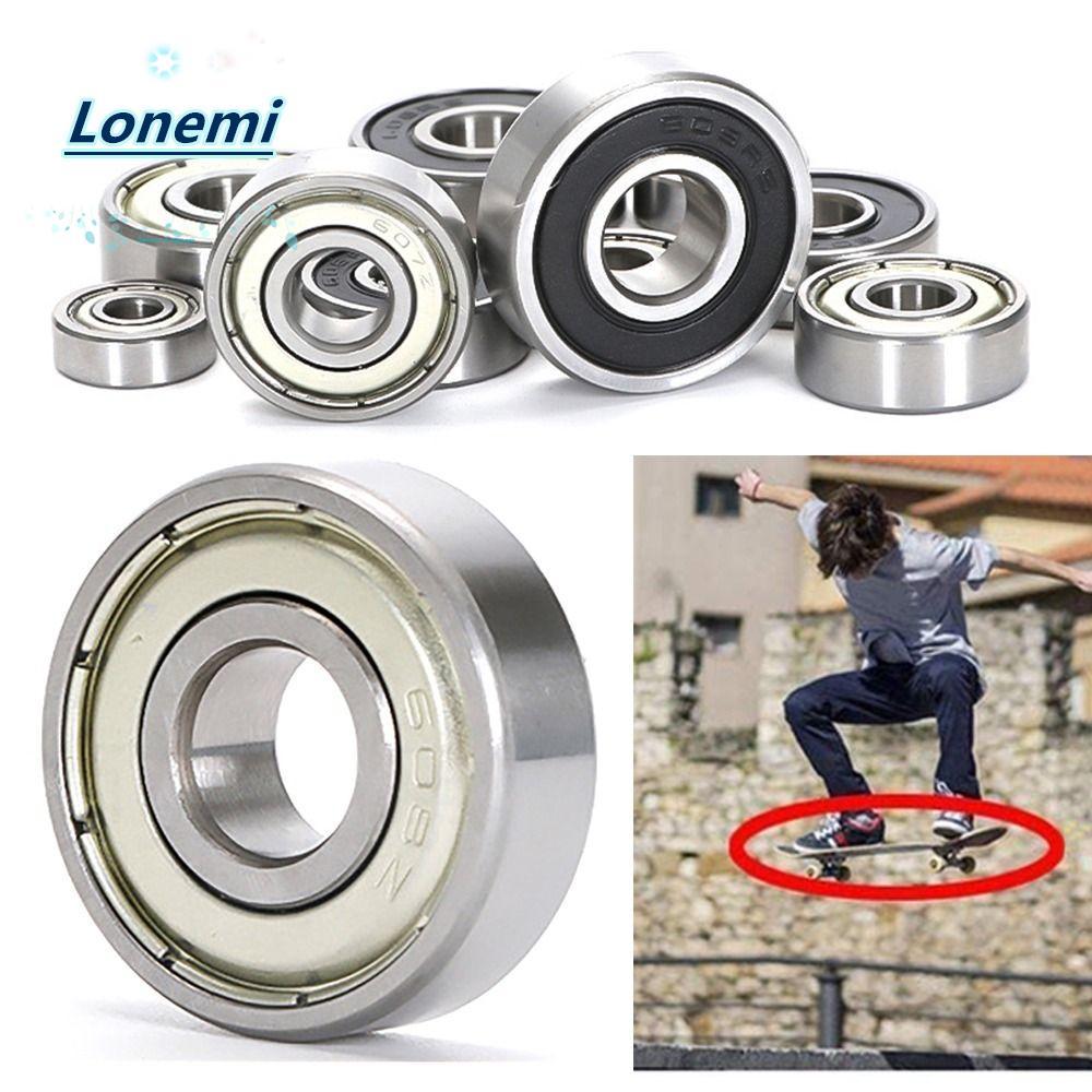 LONEMI 1 ชิ้นเครื่องพิมพ์,Double Shield 608ZZ 608RS 609ZZ 609RS Ball Bearing,แบริ่งเหล็กร่องลึก 6000