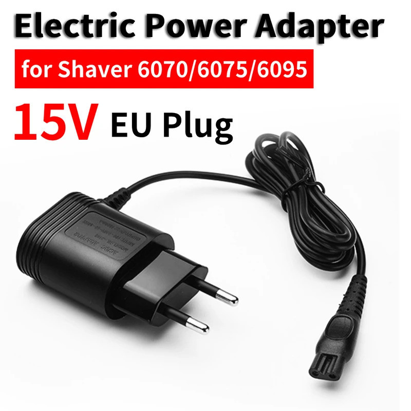 อะแดปเตอร์ไฟฟ้า Charger Wall Plug สําหรับเครื่องโกนหนวด Philips HQ5 6 7 8 9/RQ10 11 12/HS8/AT/PT Ser