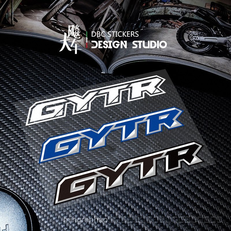 สินค้าใหม่ GYTR เหมาะสําหรับ Yamaha R1 R3 R6 สติ๊กเกอร์สะท้อนแสงดัดแปลงเฉพาะ