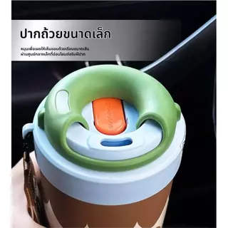 ขวดดื่มใหม่ ติดตั้งระบบสลับโหมดดื่มแบบปุ่มเดียว ทําจากเซรามิกและสแตนเลส 316 ความจุเป็น 500มล. มีสองวิธีใช้หลอดดื่มหรือได้โดยตรงขวดน้ํากีฬาแบบพกพา