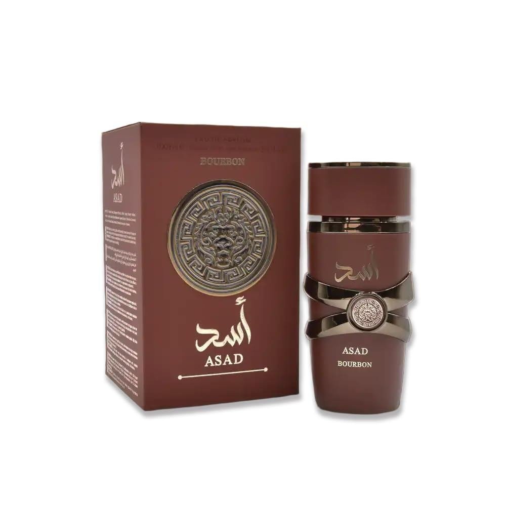 Bourbon Asad Eau De Parfum น้ําหอมสําหรับผู้ชาย Unisex 3.4 ออนซ์(100 ML)