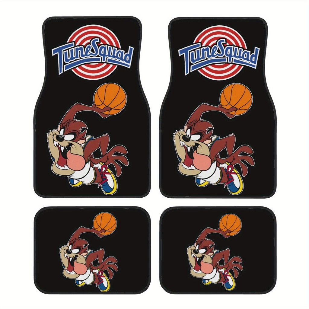 Tune Squad Tune Squad Devil Car Feet-เหมาะสําหรับรถยนต์, รถบรรทุกและ SUV, วัสดุที่เลือก, ชุด 4 ชิ้น,