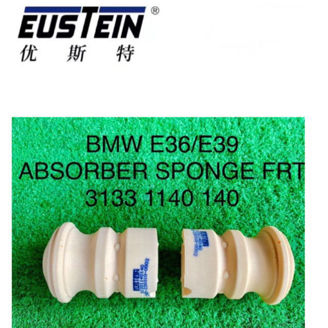 (อุปกรณ์เสริม) BMW E36 E39 ABSORBER SPONGE COVER FRT (PRICE สําหรับ 2 ชิ้น) อะไหล่รถยนต์ตกแต่งรถ