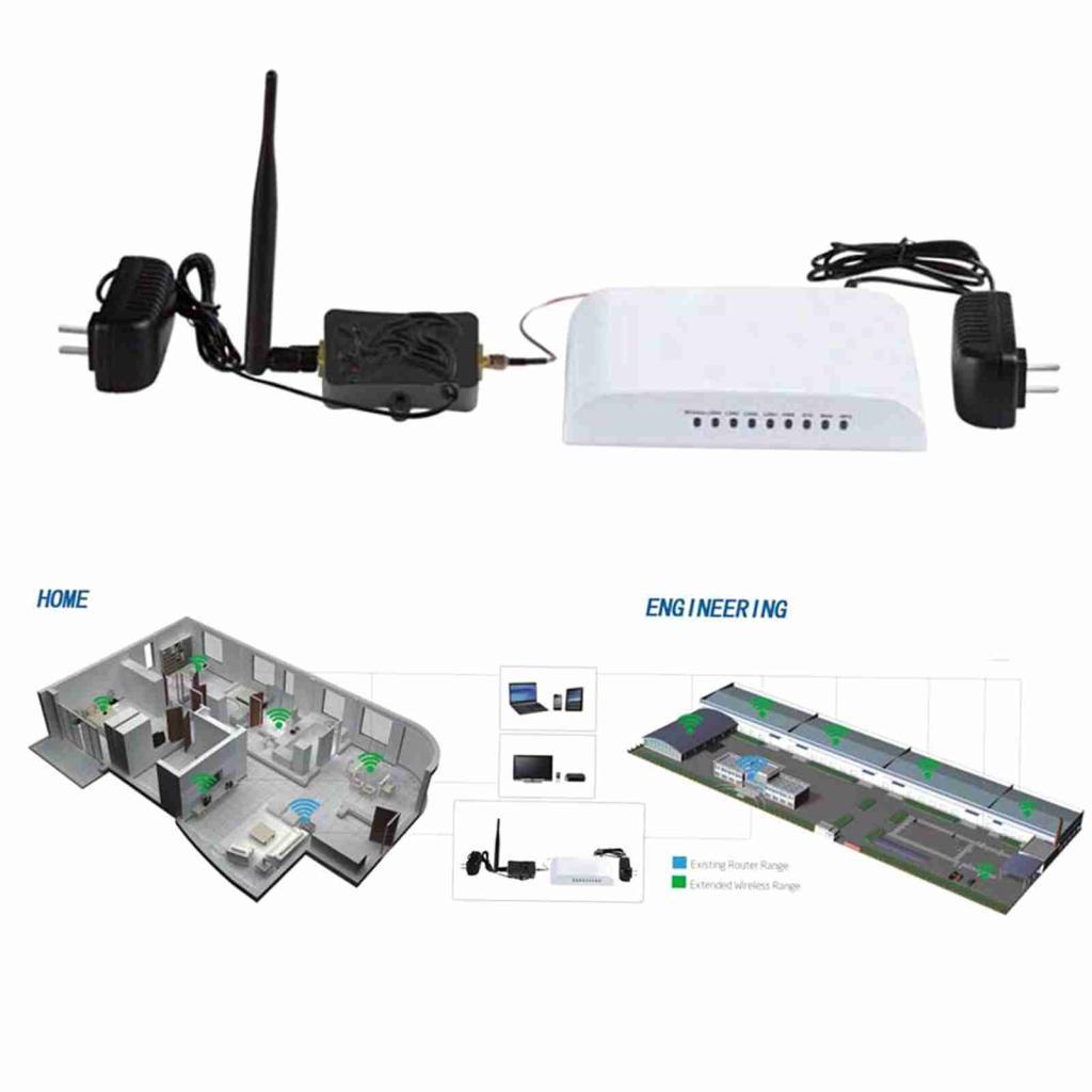 Market 4W 4000MW เครื่องขยายสัญญาณ 802.11b/g/n WIFI 2.4Ghz BT สําหรับ Home