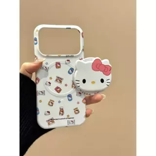 เคสน่ารัก Magnetic Hard Shell Polka Dot Film Hard Shell เคสโทรศัพท์สําหรับ iPhone 17 Pro Max 16 Pro 15 14 Pro Max