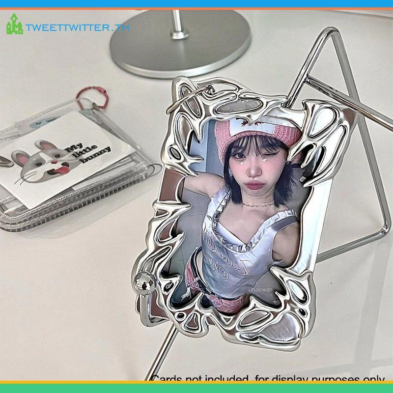 Tweet Electroplated Premium Feeling Creative Card Holder K-POP Idol Card Holder TH