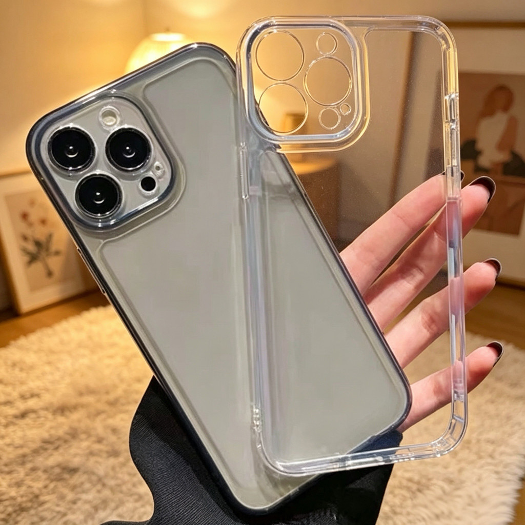 เคสใส รุ่นใหม่ล่าสุด for iPhone 17 11 12 13 14 15 16 Pro Max 15 7 8 Plus X XR XS Max SE 2020 2022 เคสไอโฟน เคสกันกระแทก
