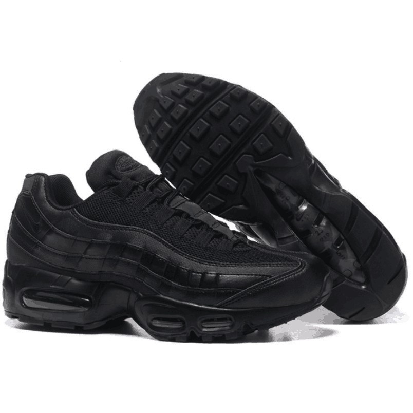Air max 95 nk black samurai cushion ผู้ชายผู้หญิงกีฬารองเท้าวิ่งออกกําลังกายสบายๆ 307960-010