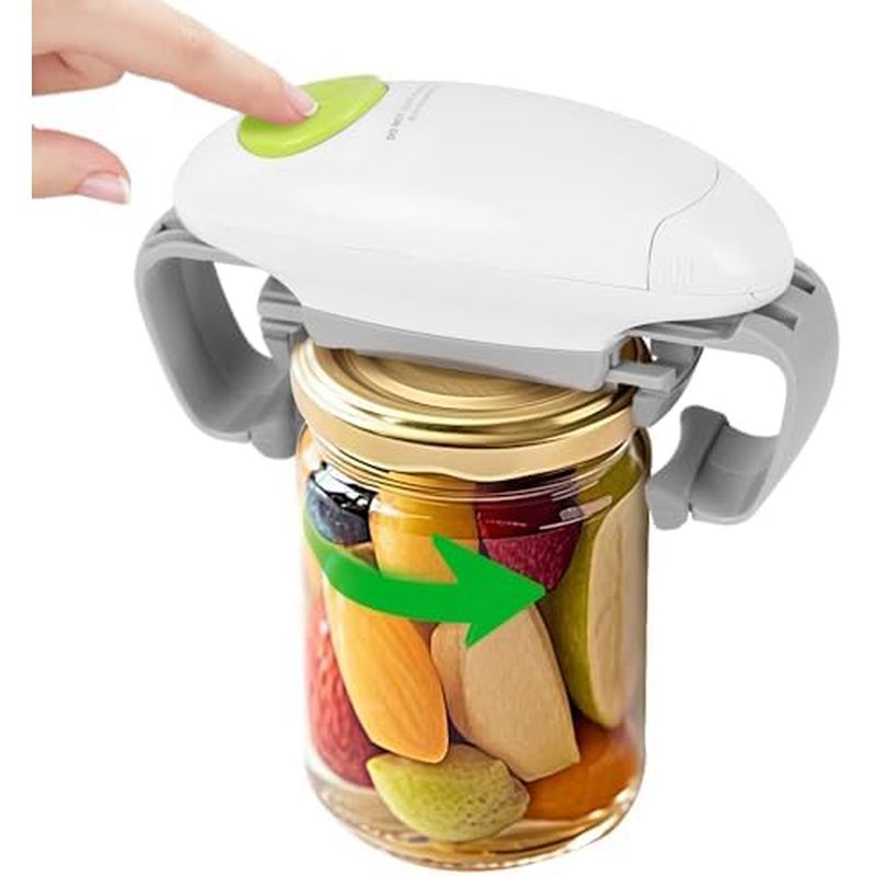 Automatic Jar Opener Suitable for The Elderly With Arthritis And People With Weak Hands， It Can Auto
