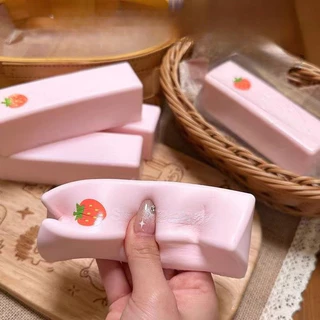 สกุชชี่ ไอติมมูส squishy ของเล่นบีบ ช็อกโกแลต ของเล่นเด็ก สโลว์ ฟีลดี สุ่มบีบได้ คลายเครียด COD