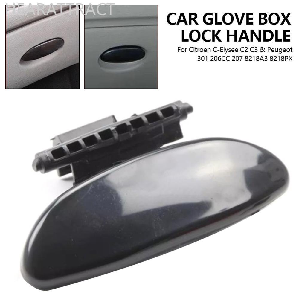 HEARATRACT รถถุงมือกล่องล็อคสําหรับ Citroen C-Elysee C2 C3 & Peugeot 301 206CC 207 8218A3 8218PX ด้า