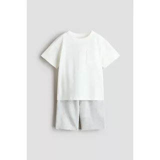 H&M(เอชแอนด์เอ็ม) ชุดเสื้อยืดและกางเกงขาสั้น 2 ชิ้น เด็กชาย 1308663_1