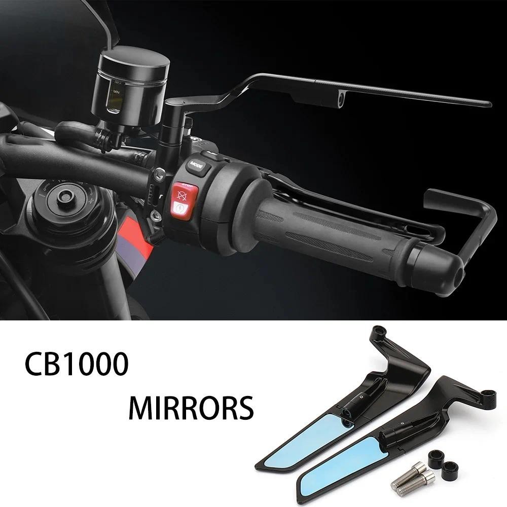 รถจักรยานยนต์ Stealth Mirrors สําหรับ HONDA CB1000 Hornet อุปกรณ์เสริมปรับ Winglets Hornet1000 กระจก