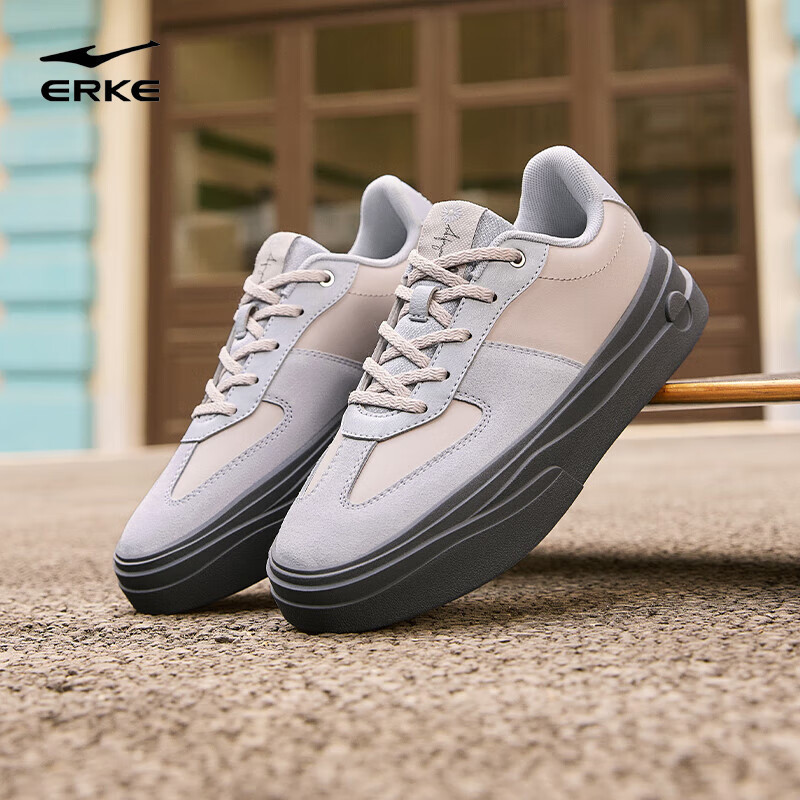 ERKE Bin Fen 2.0 Womens German Trainer Thick-Soled Shoes 52125101352
