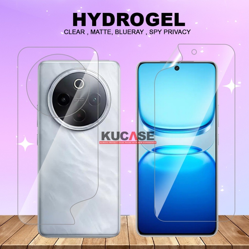 TG Anti-Scratch Hydrogel iQOO Z10 Lite iQOO Z10 iQOO Z10X iQOO Z10T iQOO Z9 5G iQOO Z9X iQOO Z8 iQOO