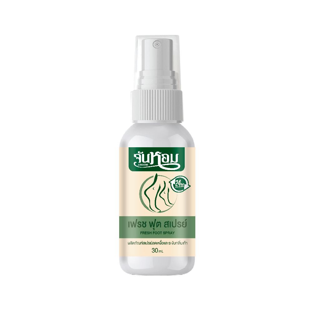 จันหอม เฟรช ฟุต สเปรย์ 30 มล. JUNHOM FRESH FOOT SPRAY 30 ML.
