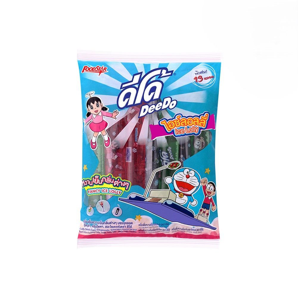 [สินค้าส่งด่วน] ดีโด้ ไอซ์สติ๊ก หวานเย็นหลอด 35 มล. แพ็ค 13 DEEDO ICE STICK LOLLY 35 ML PACK 13