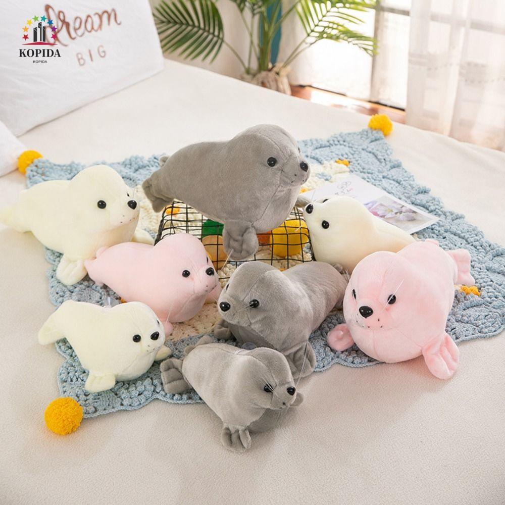 WILLIS Seal Plush ตุ๊กตาของเล่น, Soft Fluffy Seal ตุ๊กตา Plush, แฟชั่น Plushy น่ารัก Sea Lion Plushi