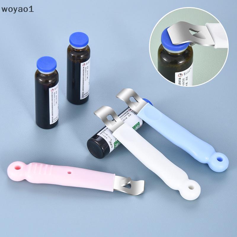 Woyao1 สแตนเลสช่องปาก Liquid Vial เปิดพยาบาลหมอ Ampule ที่เปิดขวดเครื่องมือทางการแพทย์แบบพกพาเปิดเครื่องมือห้องครัว [th]