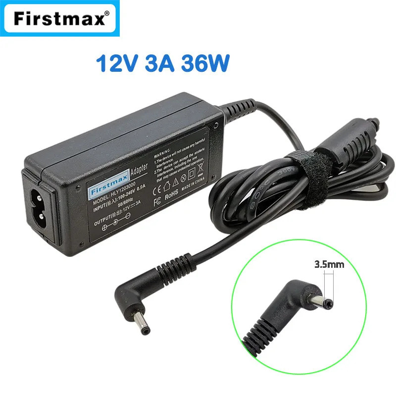 12V 3A อะแดปเตอร์แล็ปท็อปสําหรับจัมเปอร์ EZbook X3 S4 X4 3 Pro 3S S4 V3 V4 EZpad 6 Pro power Charger