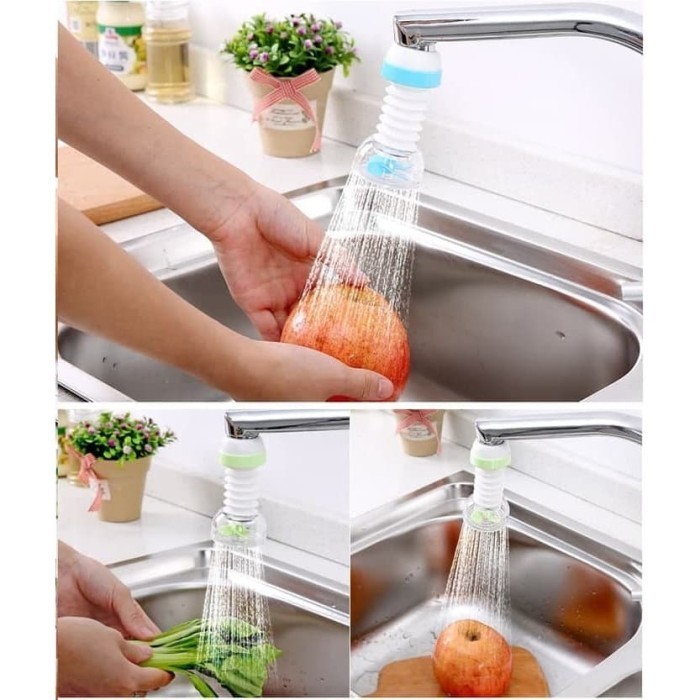 FLEXIBLE WATER TAP CONNECTION FILTER / FLEXIBLE WATER TAP FILTER ANTI-RUST เครื่องกรองน้ําสามารถ ROT