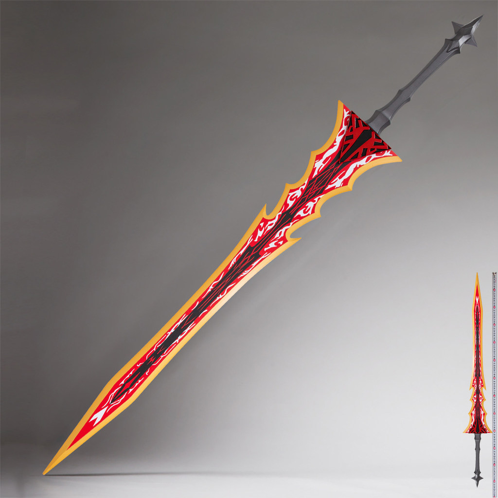 [Pre Order] ดาบ Blood-Red Igris Sword ของ Igris จาก Solo Leveling วัสดุโลหะ ขนาด 1:1 ไม่ลับคม