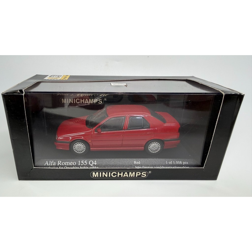 [สต๊อกพร้อม ติดต่อหากคุณมีคําถามใดๆ] MINICHAMPS 1/43 Alfa Romeo 155