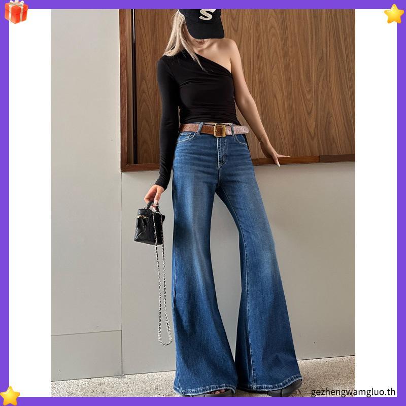 ané flare jeans, กางเกงยีนส์ขาม้าทรงเอวกลาง ane.wear