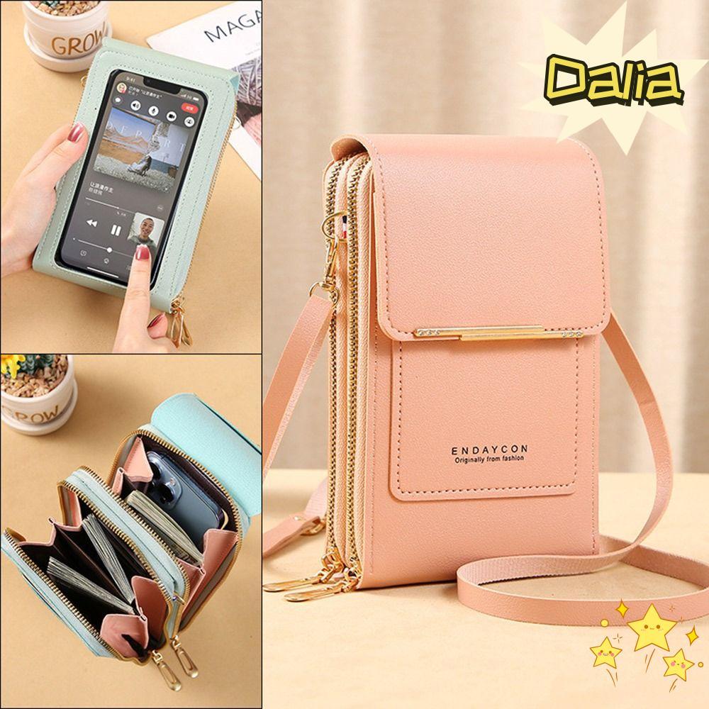 DALIA RFID กระเป๋าป้องกันการโจรกรรมสมาร์ทโฟน RFID Travel กระเป๋าสะพายข้าง