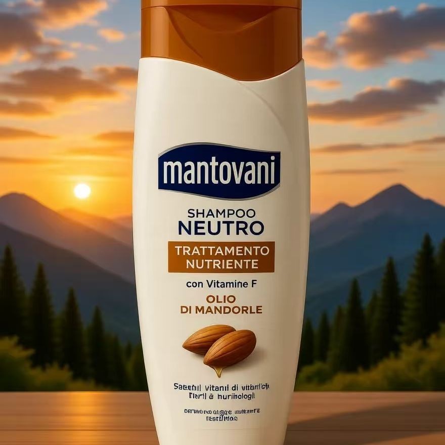 อิตาลีนําเข้า Mantovani Mantovani Almond Oil Nourishing Shampoo