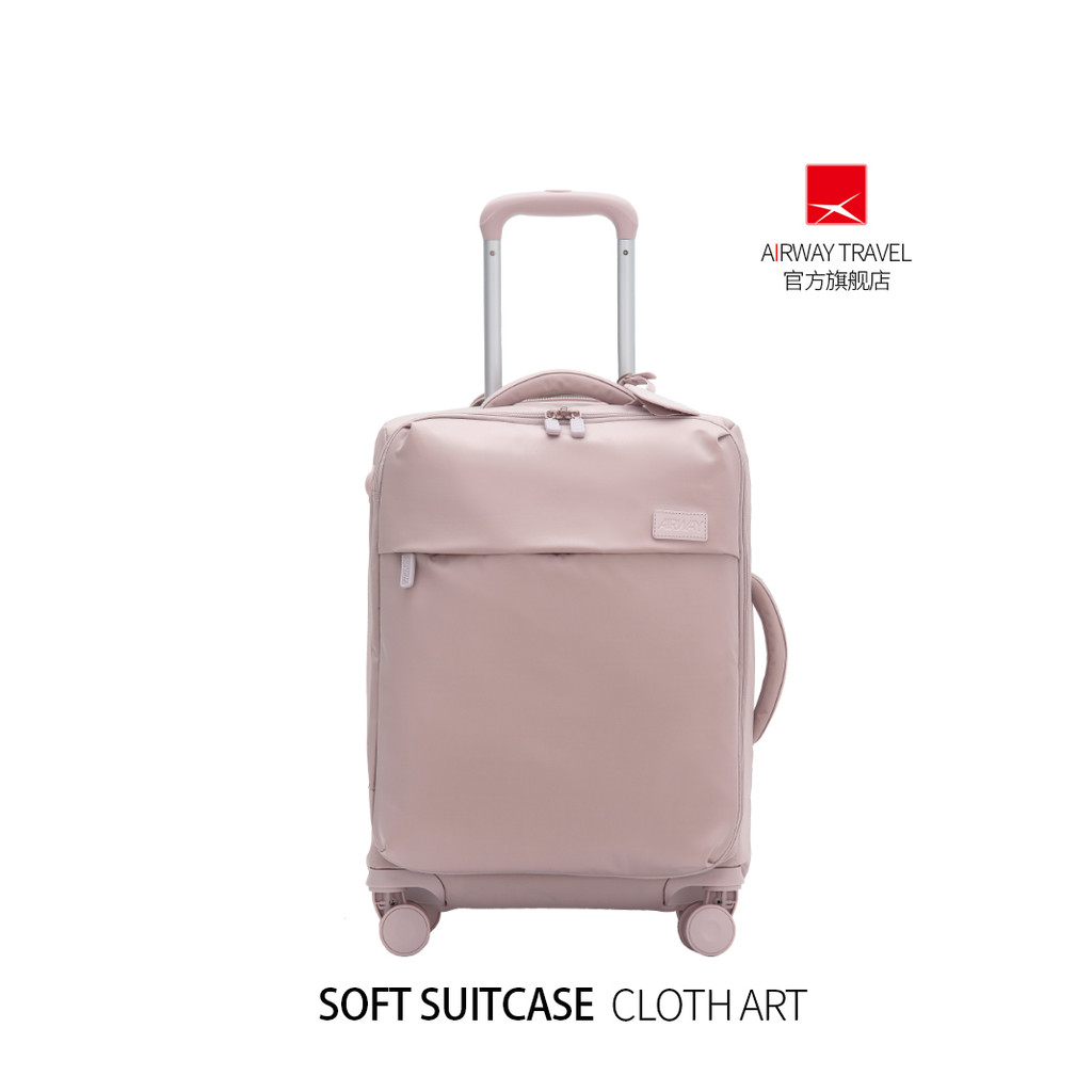 Airway Ultra-Lightกระเป๋าเดินทางรถเข็นหญิงนุ่มสไตล์ใหม่Oxfordผ้ากระเป๋าเดินทางBoarding Case 67 ซม.ขน