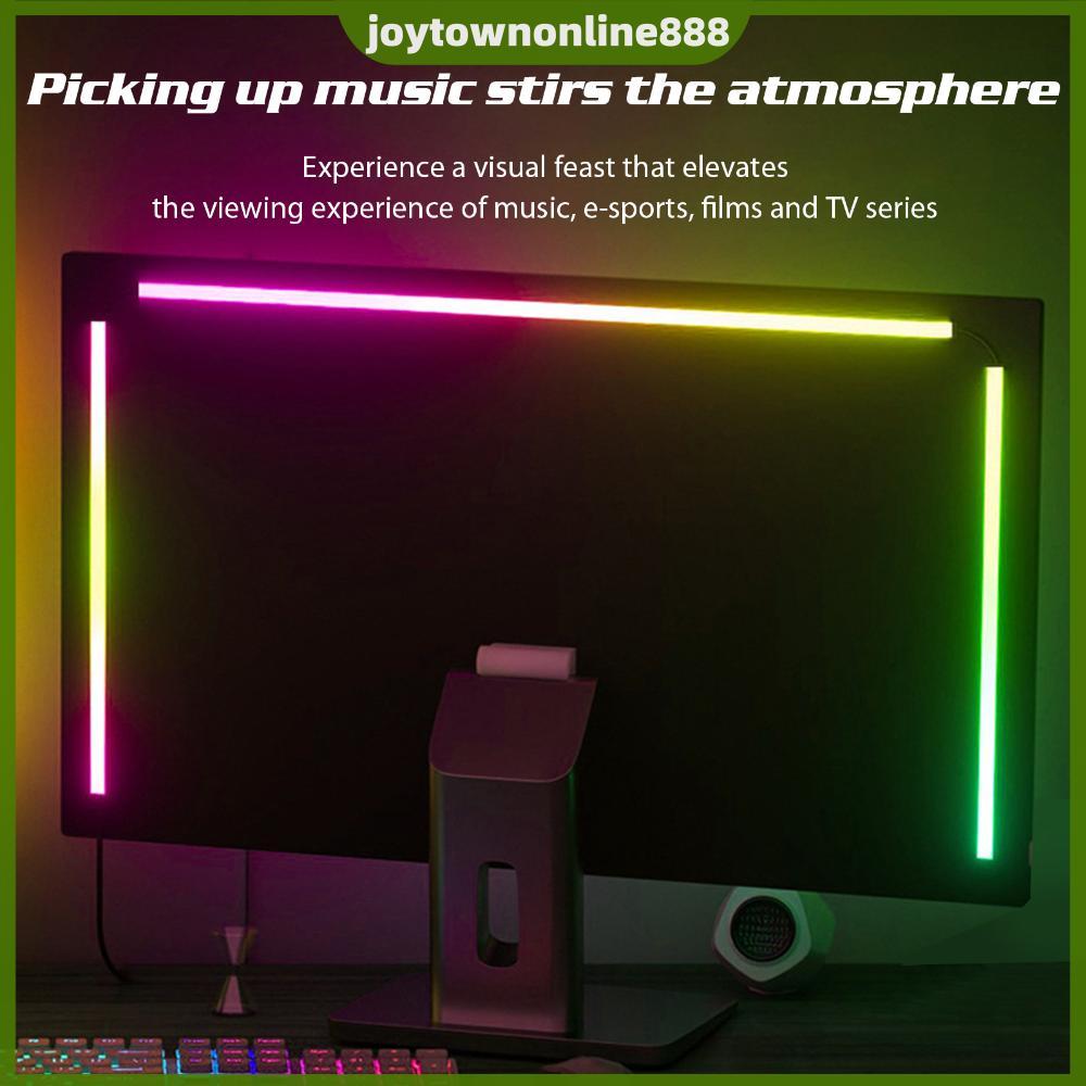 Gaming RGB Sync Light Strip USB-Powered เปลี่ยนสี LED Strip Lighting สําหรับตกแต่งห้องเกม