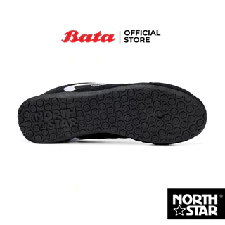 Bata บาจา North Star รองเท้าผ้าใบสนีคเกอร์ แบบผูกเชือก สำหรับผู้หญิง รุ่น RETRO RACE สีดำ 5206194