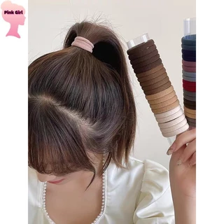 💋Pink girl💋​พร้อมส่ง ยางมัดผมผ้ากำมะหยี่ ฟีลเกาหลีคาวาอี้ 20ชิ้นต่อ1กล่อง ใช้ได้ 1 ปี"TM-1"