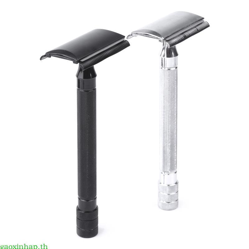 Gaoxinhap Vintage Safety สําหรับมีดโกน Double Edge Classic Mens Shaving สําหรับกําจัดขนมีดโกน