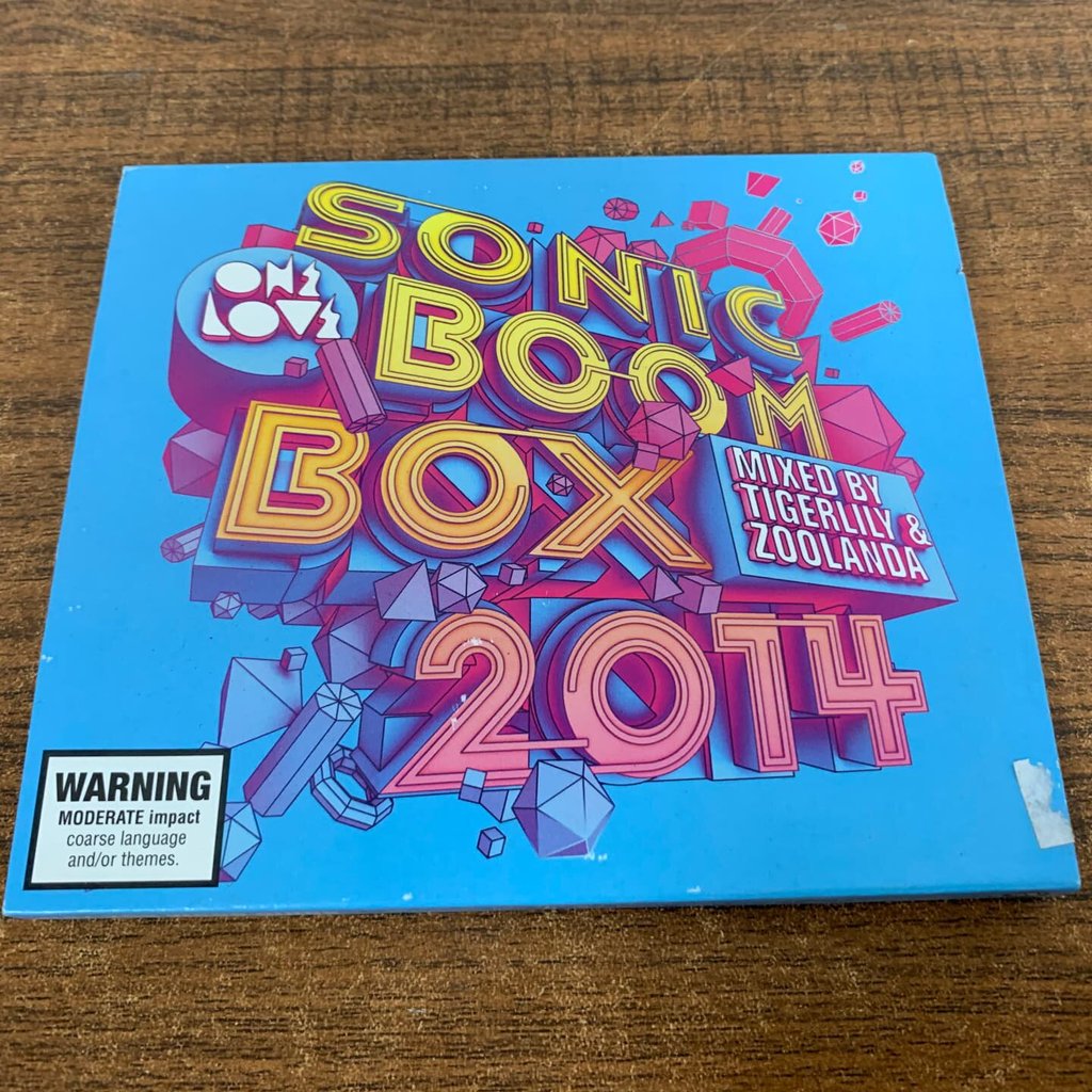 (ไม่มีการปิดผนึก) Tigerlily Zoolanda Sonic Boom Box 2CD huang
