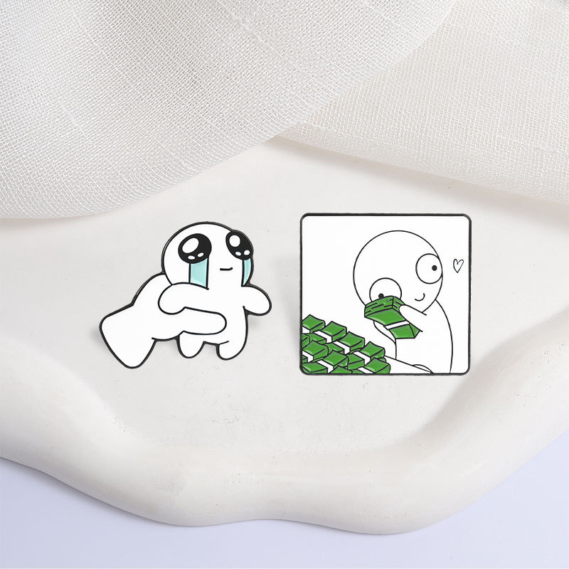 ตลกออทิสติก TBH Creature เคลือบ Pin การ์ตูน Sad Money รูปที่ 7