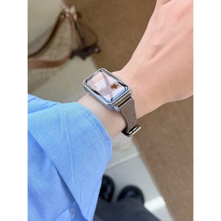 สายหนังสําหรับ Huawei Band 11 10 9 8 สร้อยข้อมือหรูหราสําหรับนาฬิกา Huawei Fit 5 5pro Fit3 2 สายรัดข้อมือทดแทน