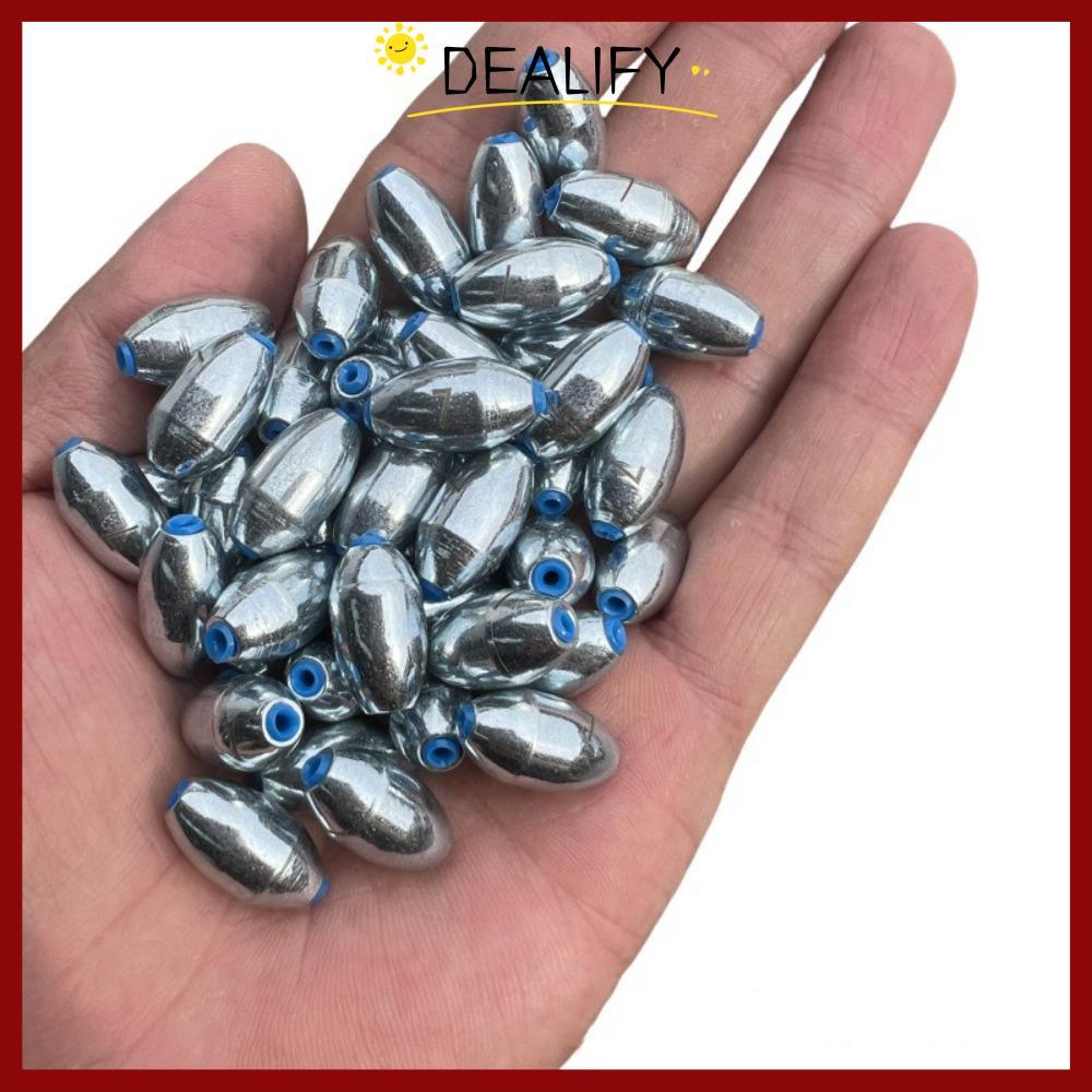 CODDEALIFY น้ําหนักตกปลา Sinkers 20 ชิ้น สําหรับปลาคาร์พ วัสดุโลหะผสมเหล็กคาร์บอน ขนาด 3-10 กรัม