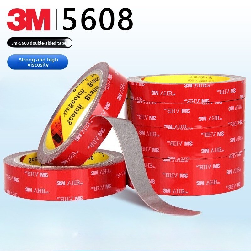 3ม5608วีเอชบีเทปสองด้านสีเทาแข็งแรงหนารถยนต์ที่ไร้รอยต่อผนังบ้านจี้ความหนืดสูงทนอุณหภูมิสูงฟองน้ําเทปโฟม