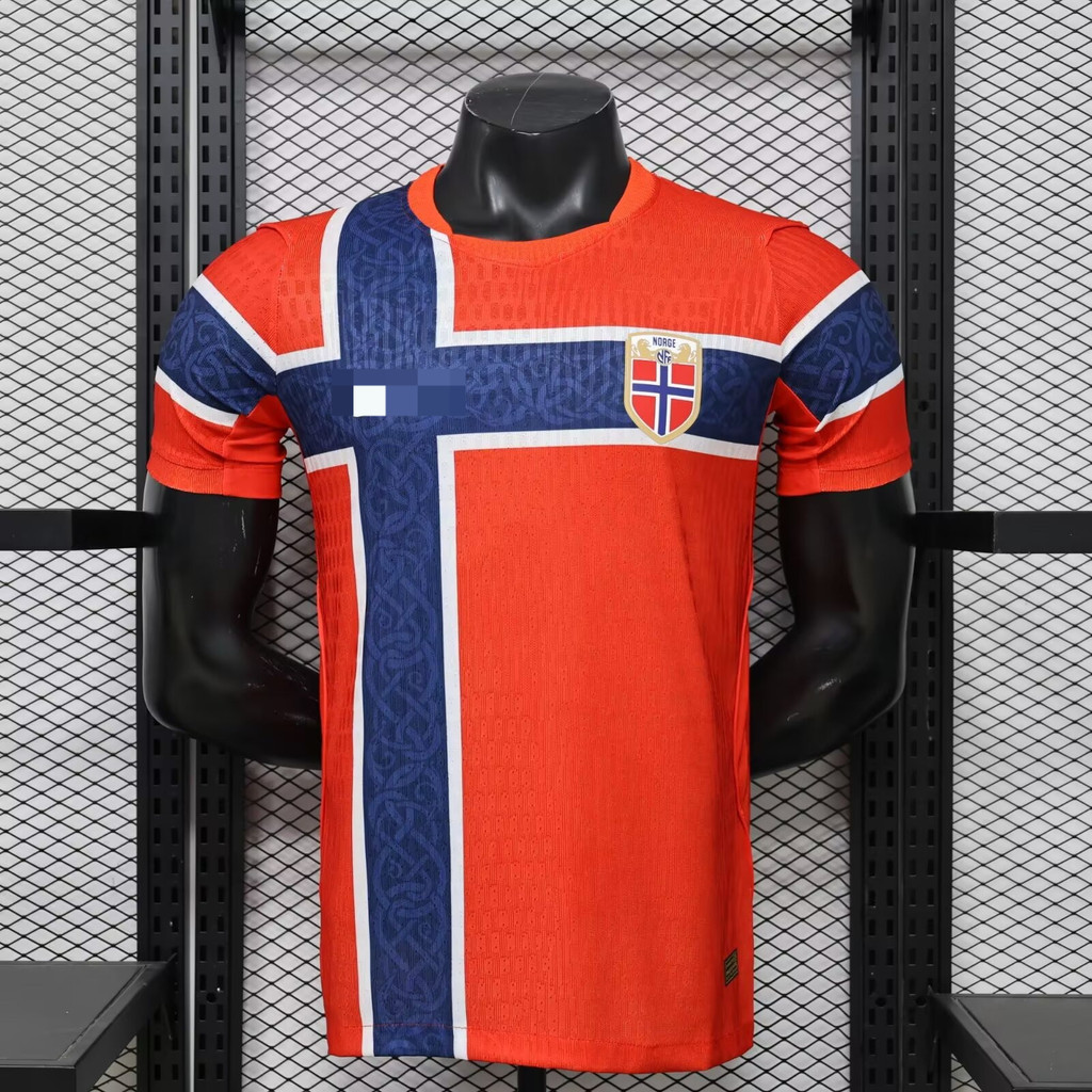 เสื้อยืดแขนสั้นฟุตบอล แบรนด์นอร์เวย์ใหม่ คุณภาพสูง เหมาะกับแฟนบอล