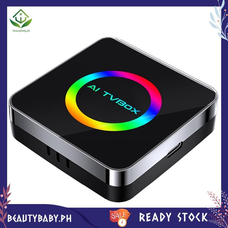 [beautybaby.ph] Android 13 Ai TVBox Ai Box Carplay WIFI6 2G+32G Wireless Carplay/Android Auto Carpla