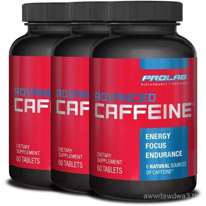 ProLabNutrition Premium Caffeine 200mg, เม็ดคาเฟอีนสําเร็จรูปบรรจุสารสกัดจากชาเขียว, พลังงานสะอาด, ค