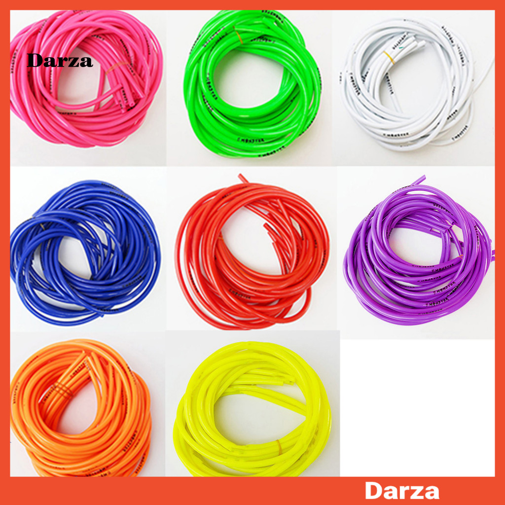 [Dar] Universal Motorcycle Bike 1M Petrol Fuel Hose ท่อน้ํามันแก๊ส 5mm I/D 8mm O/D Tube